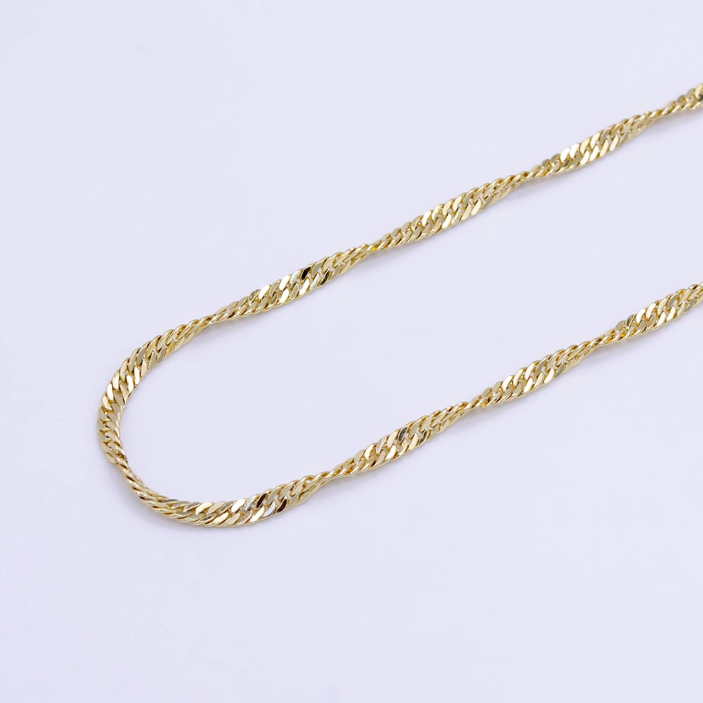 14K Gold Filled 2mm Necklace