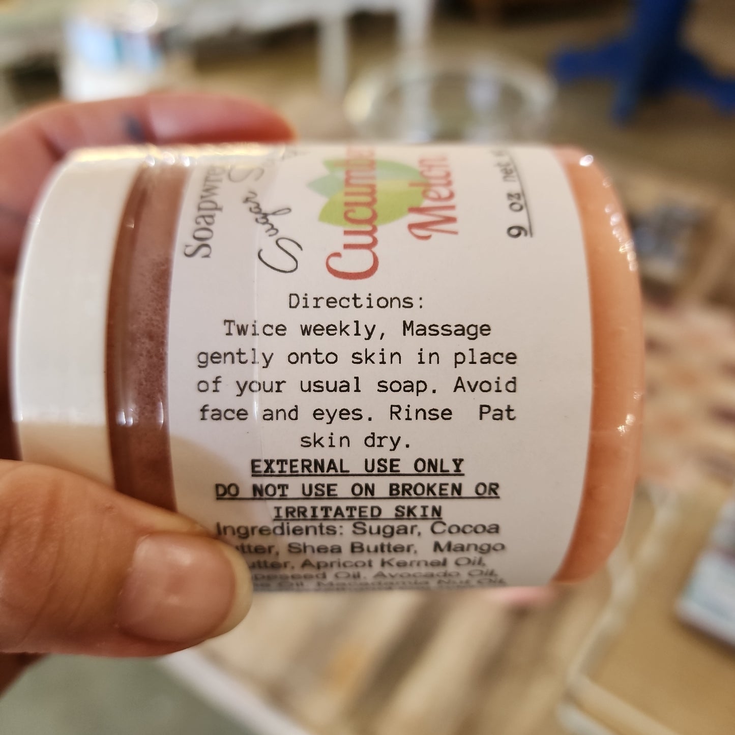Sugar Scrub 8oz