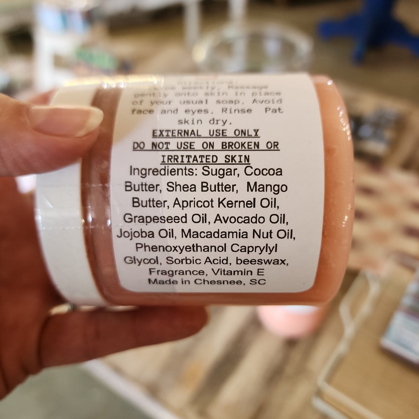 Sugar Scrub 8oz