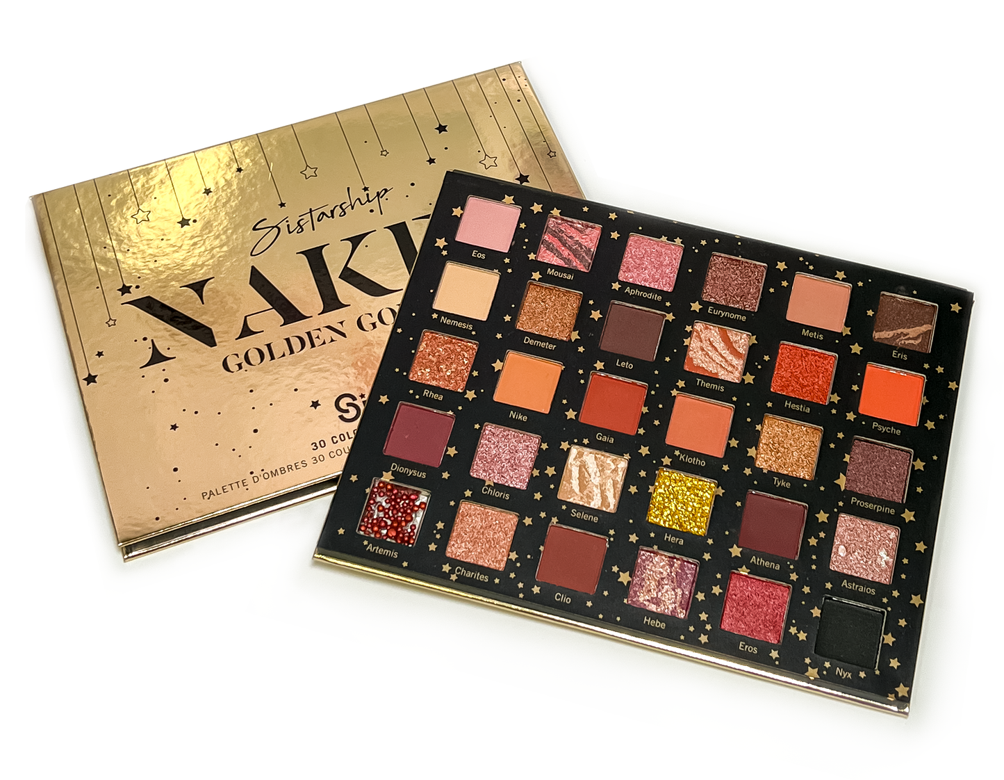 Naked Golden Goddess Eyeshadow Pallet