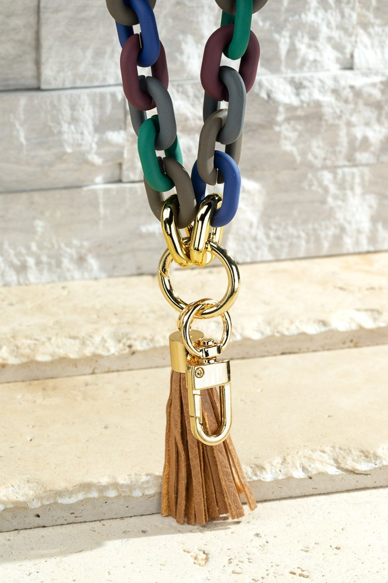 Key Chain With Tassel
