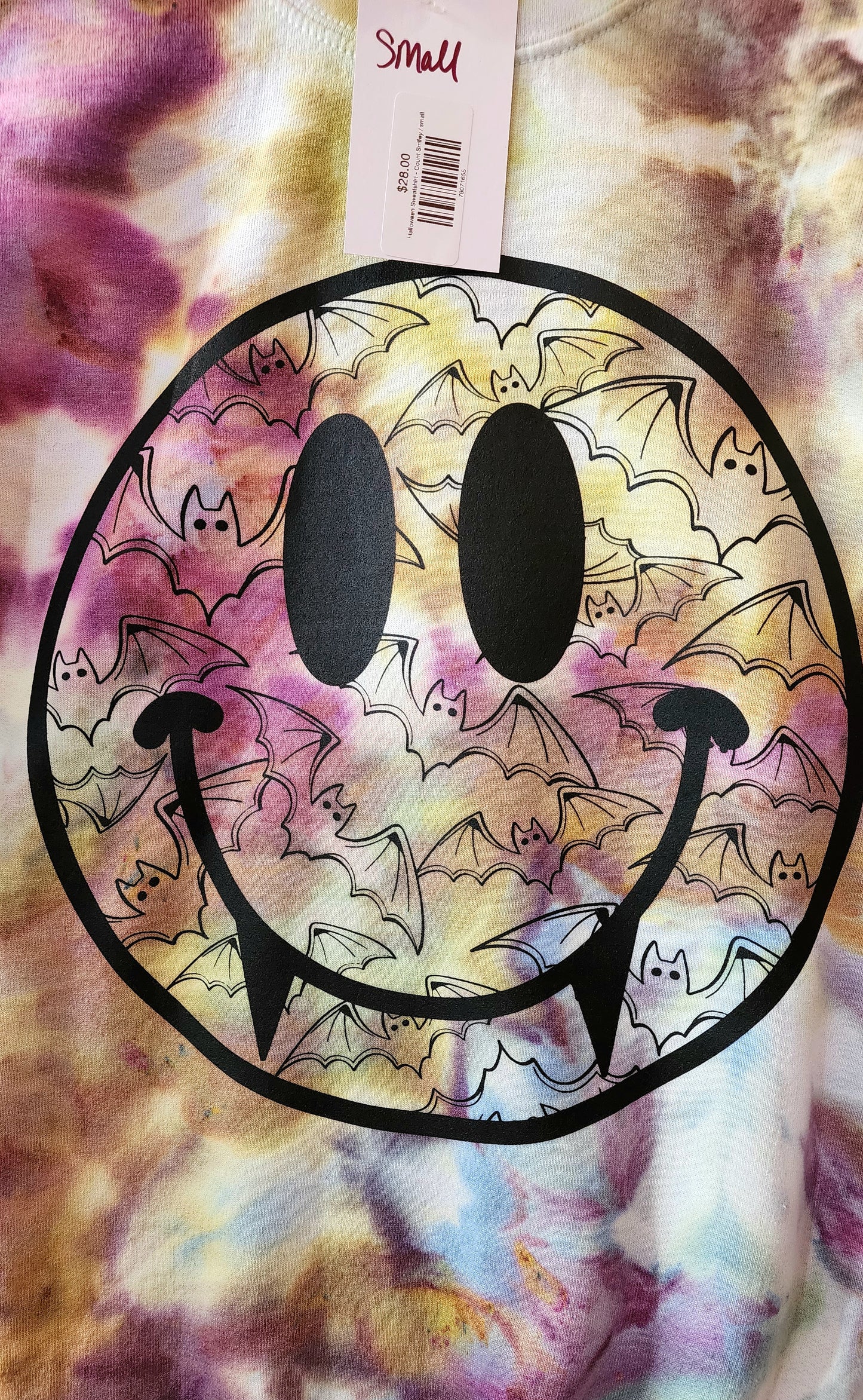 Halloween Sweatshirt - Count Smiley