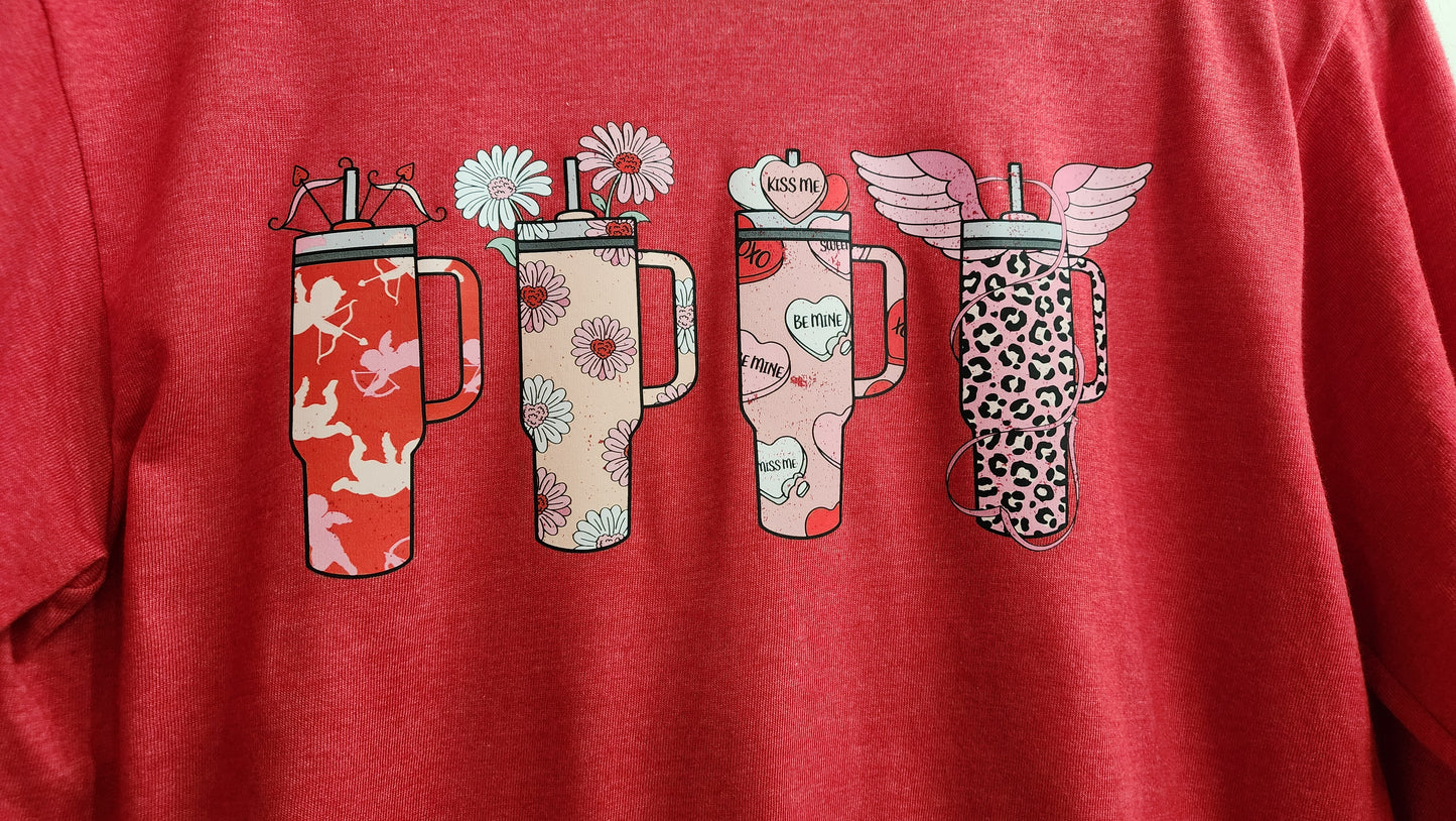 Tumbler Lover Valentine's Tee
