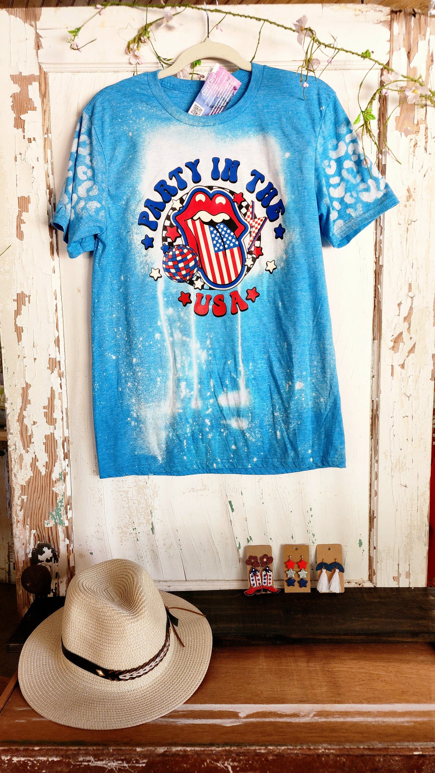 Party In The USA Fourth Of July Graphic Tee
