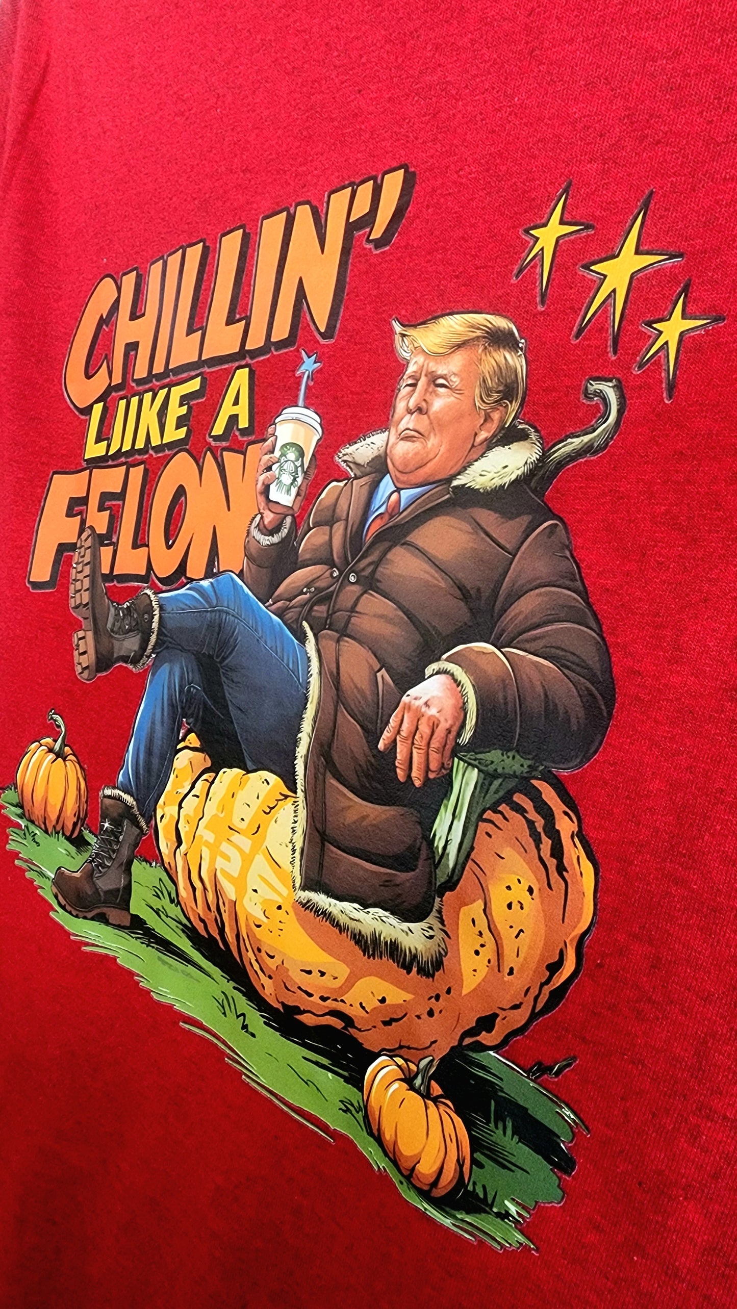 Chillin Like A Felon Short Sleeve Tee