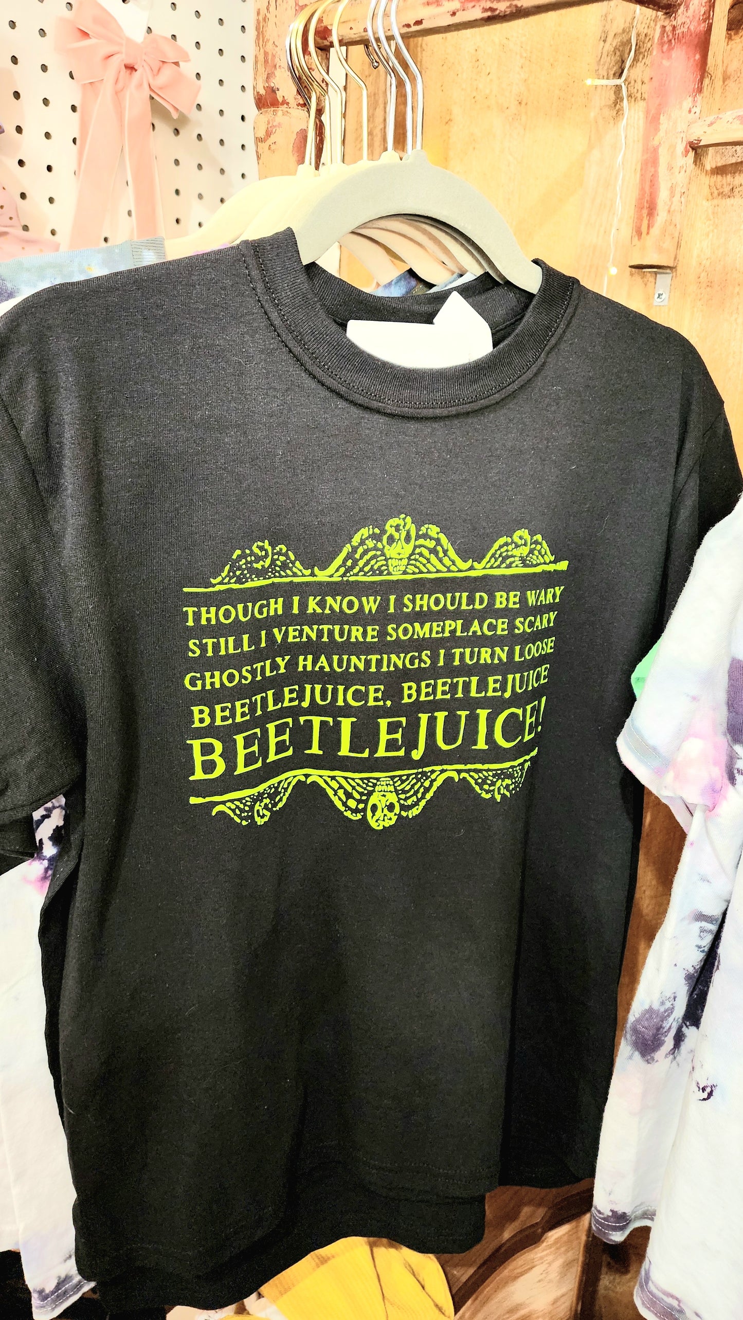 Beetle Juice Youth Tee 🪰🪲