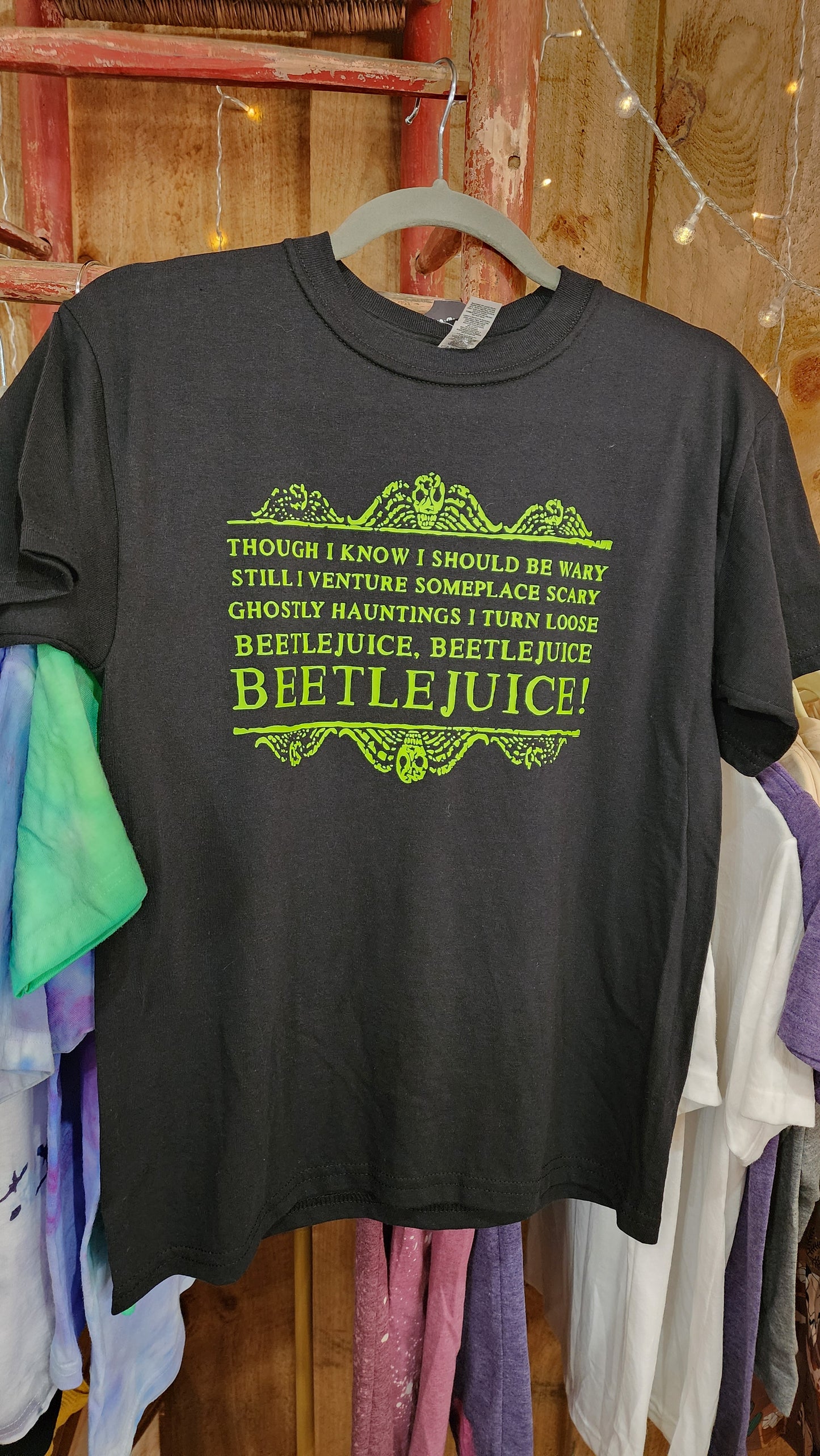 Beetle Juice Youth Tee 🪰🪲