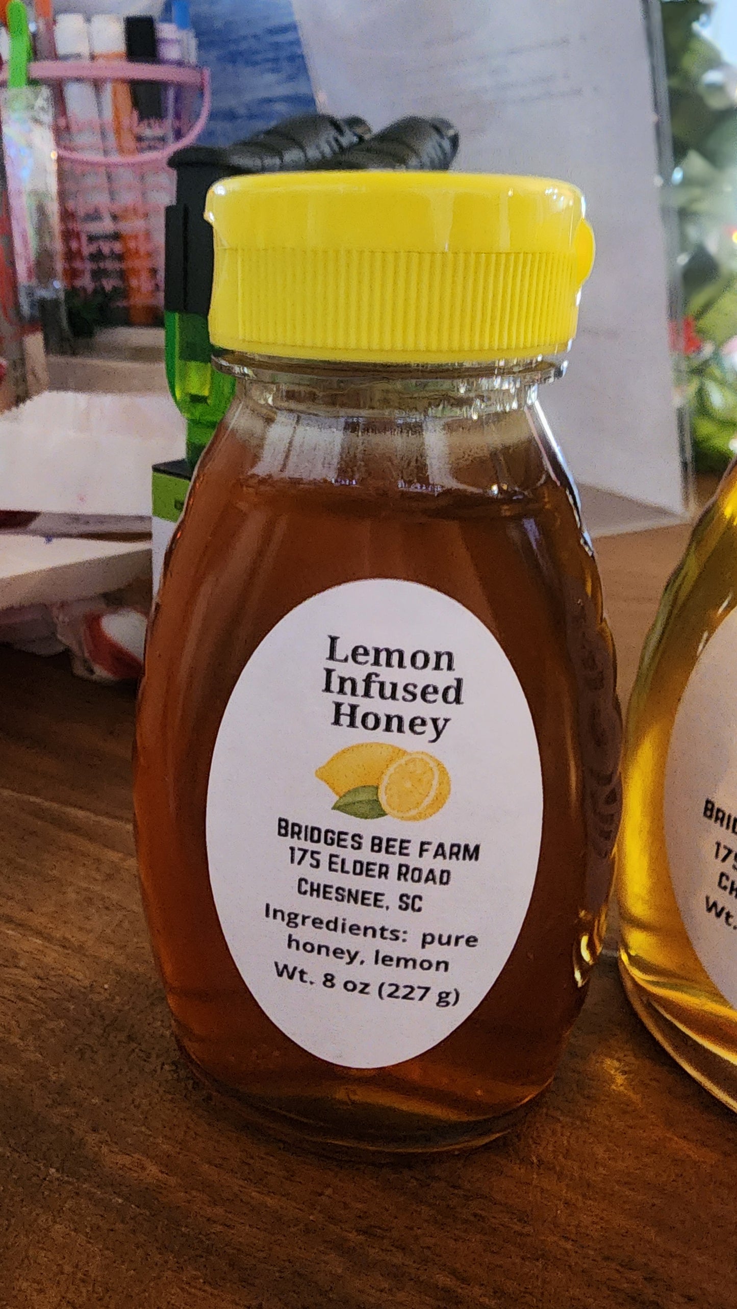 Lemon Infused Honey 🍋