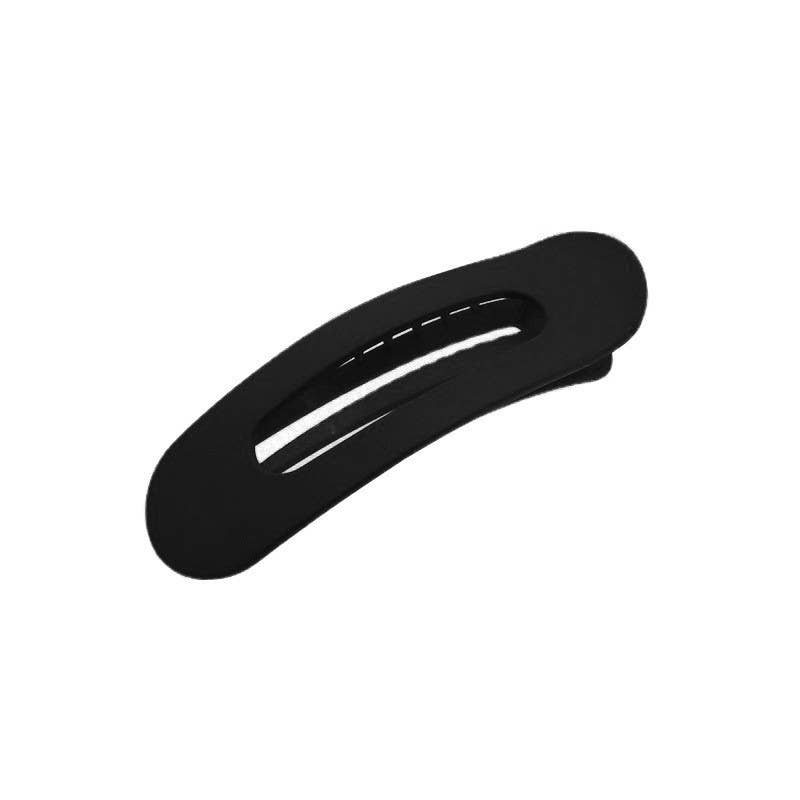 OVAL LAY DOWN FLAT HAIR CLAW CLIPS