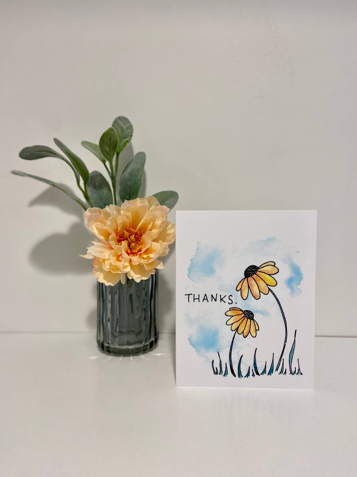 Thank You "Floral" Card