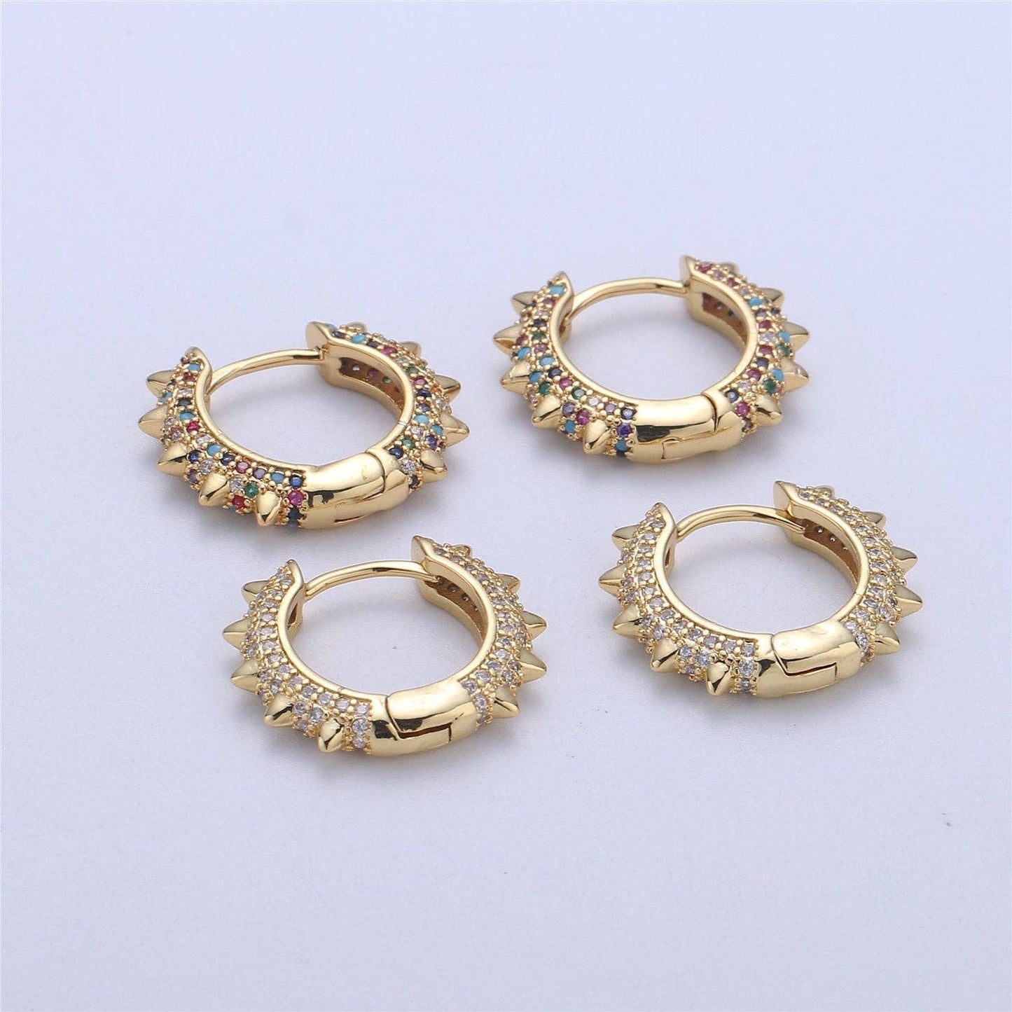 Spike Hoop Earrings