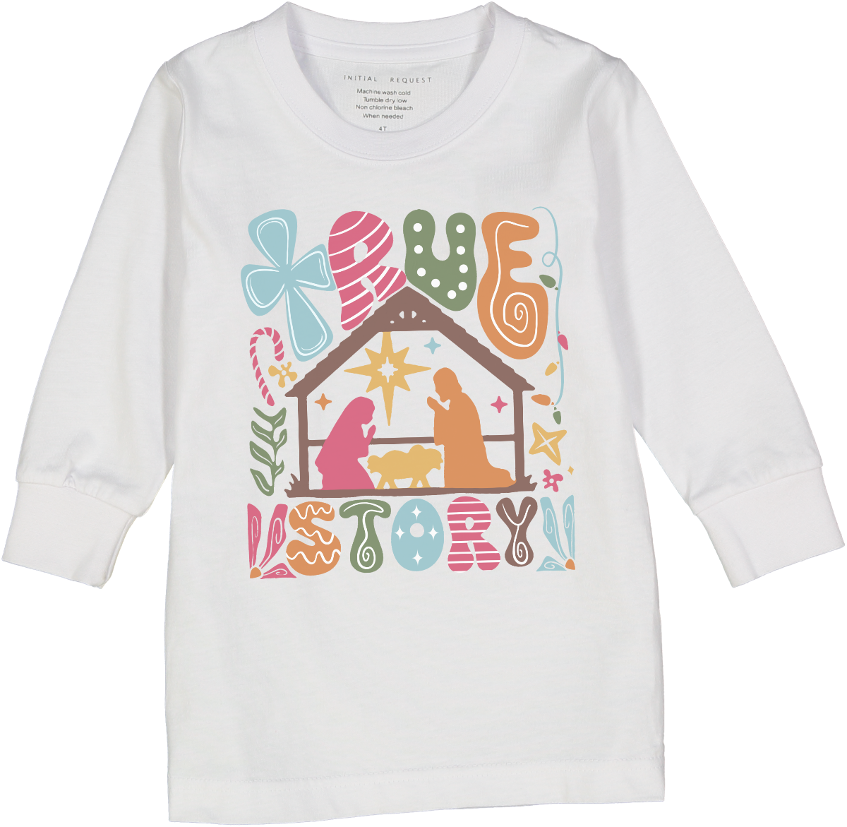 True Story Long Sleeve Tee for Girls