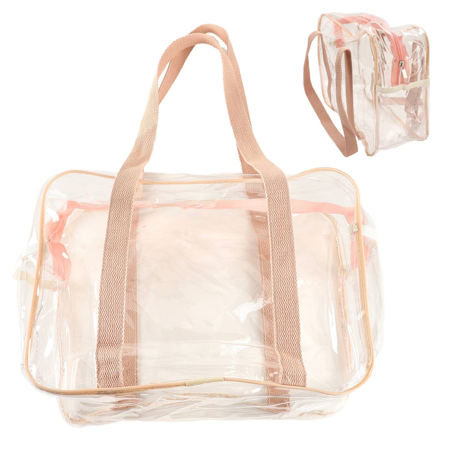 Clear Transparent Stadium Approved Tote Bag
