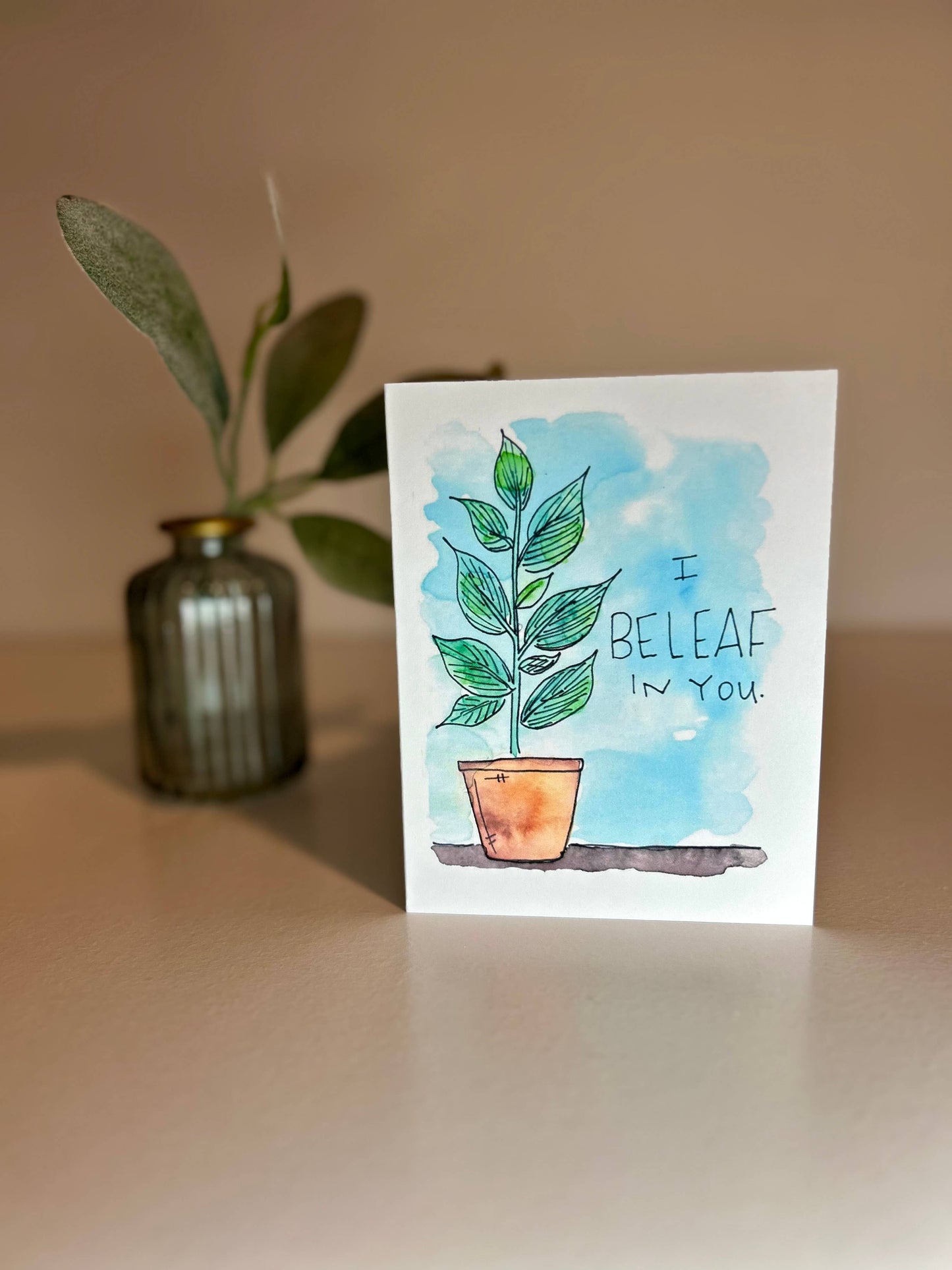 Positive Plants 🪴 Encouragement Card