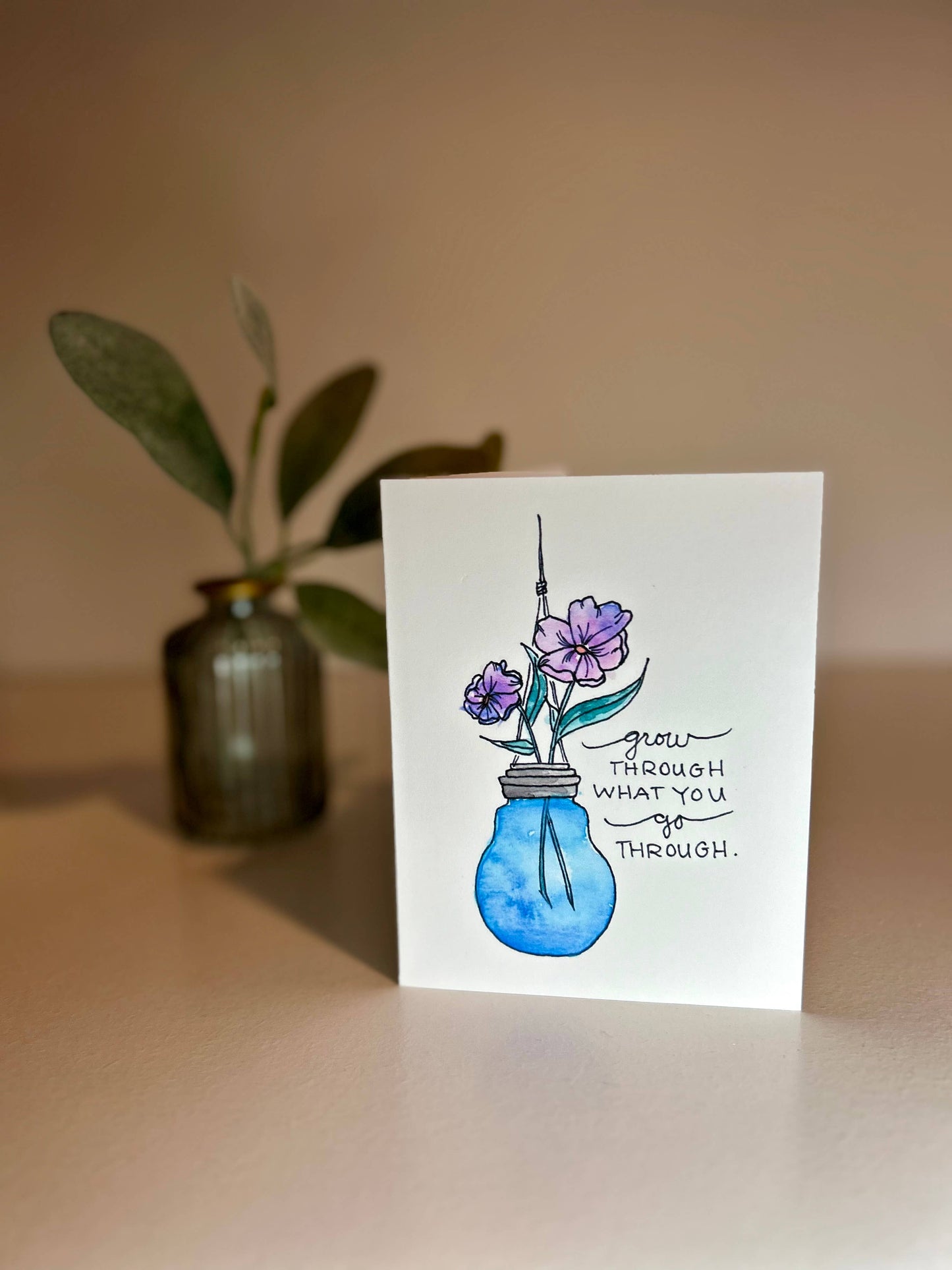 Positive Plants 🪴 Encouragement Card