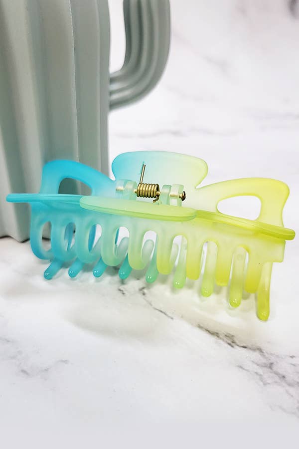Translucent Hair Claw Clip