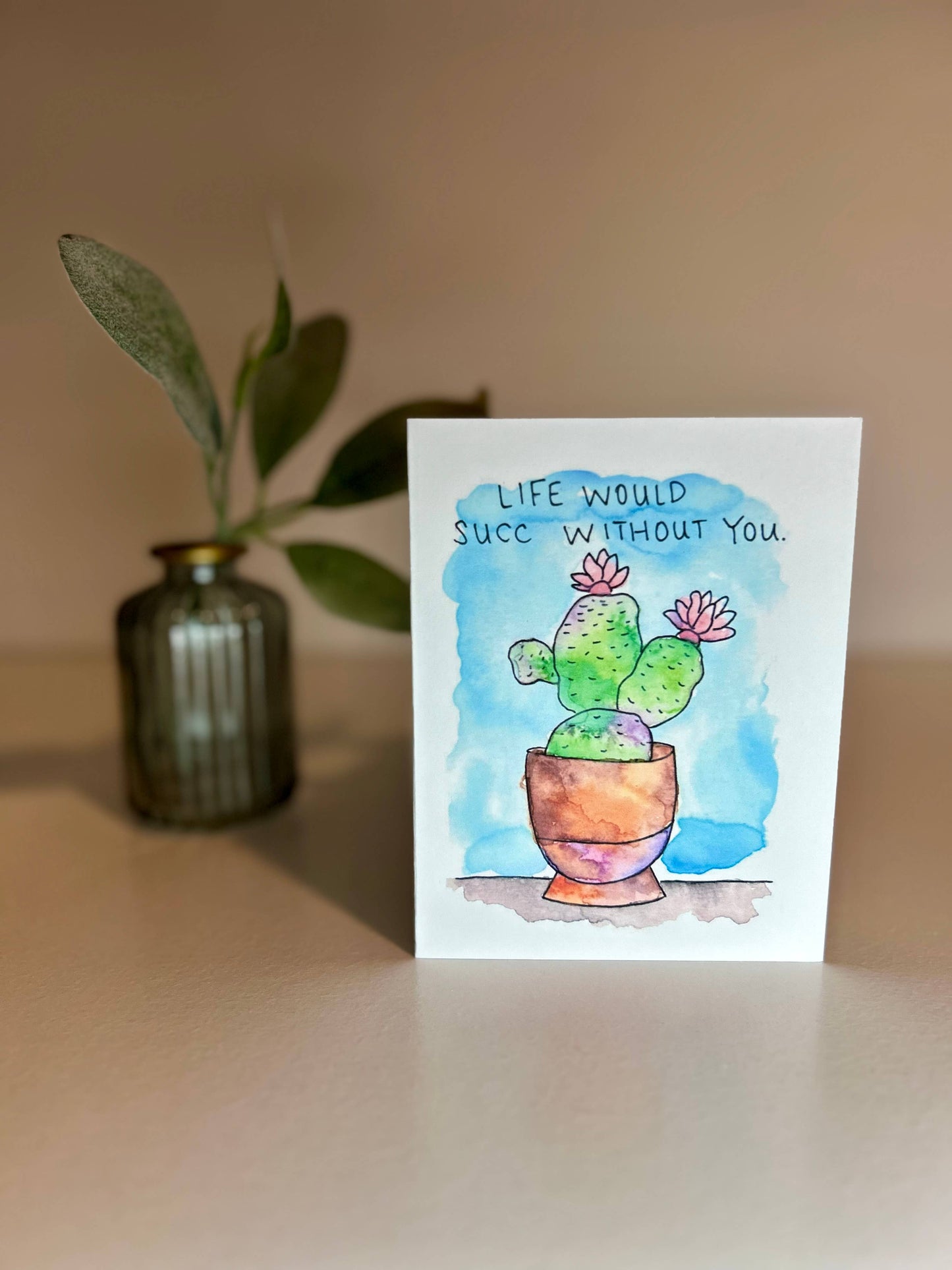 Positive Plants 🪴 Encouragement Card
