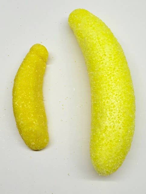 Freeze Dried Gummy Bananas