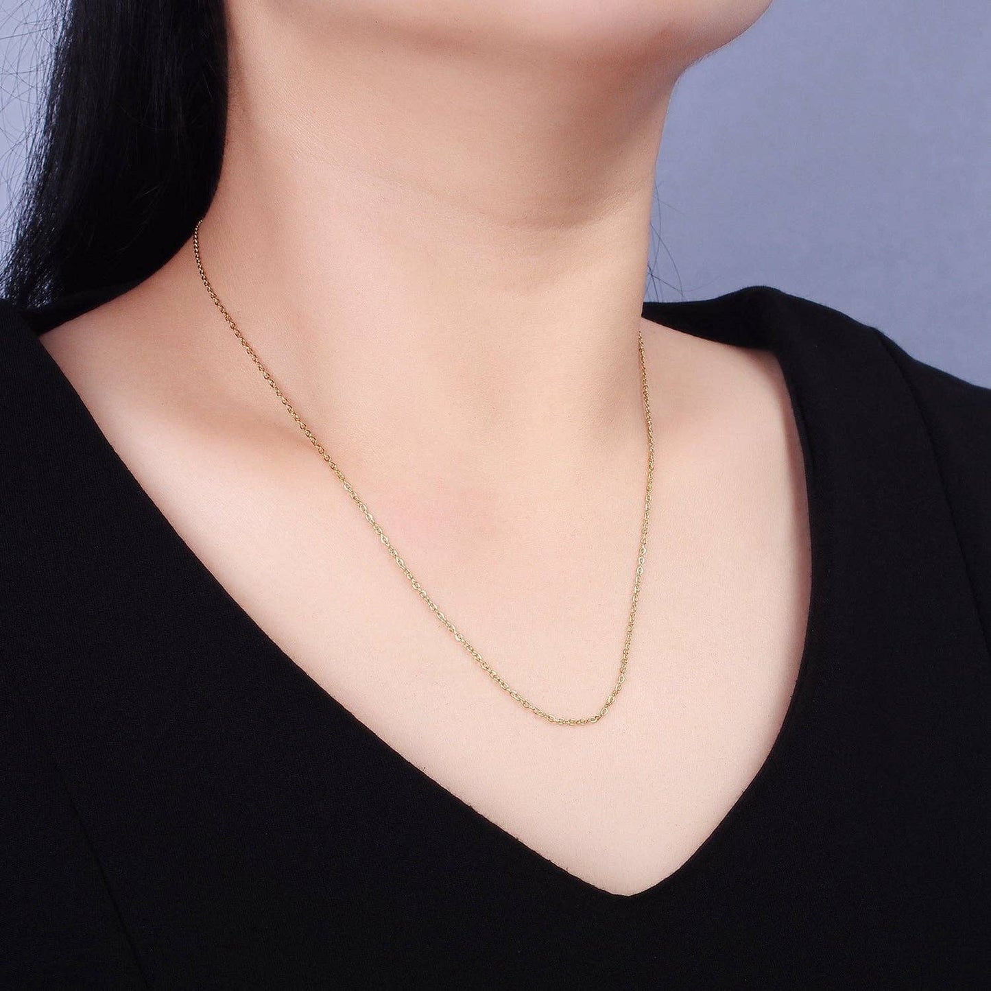 18"16K Gold Filled Necklace