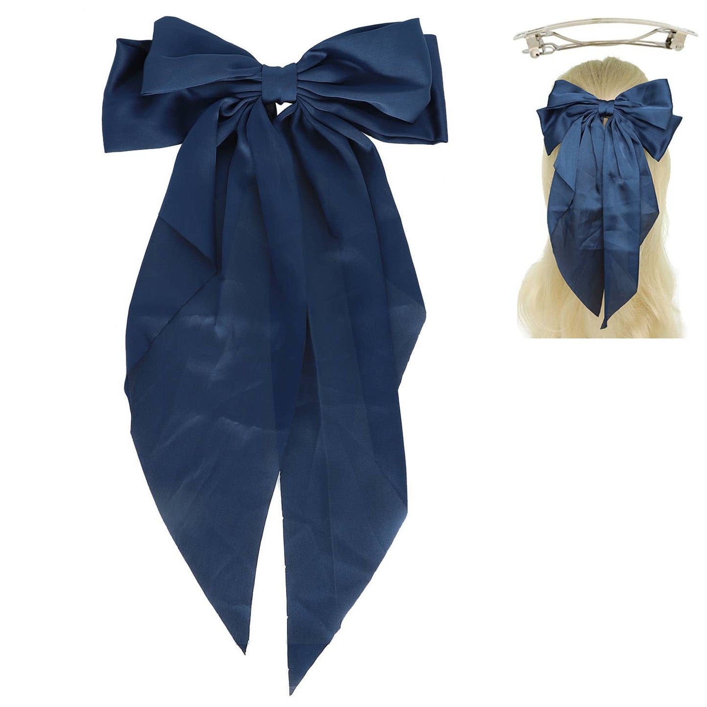 Coquette Bow Barrette Hair Clip