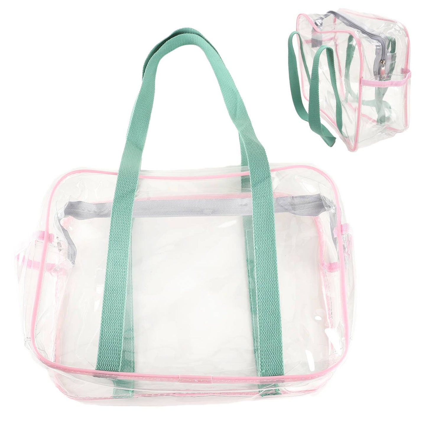 Clear Transparent Stadium Approved Tote Bag