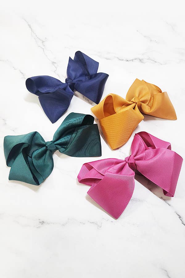 Cheer Hair Clip Bow
