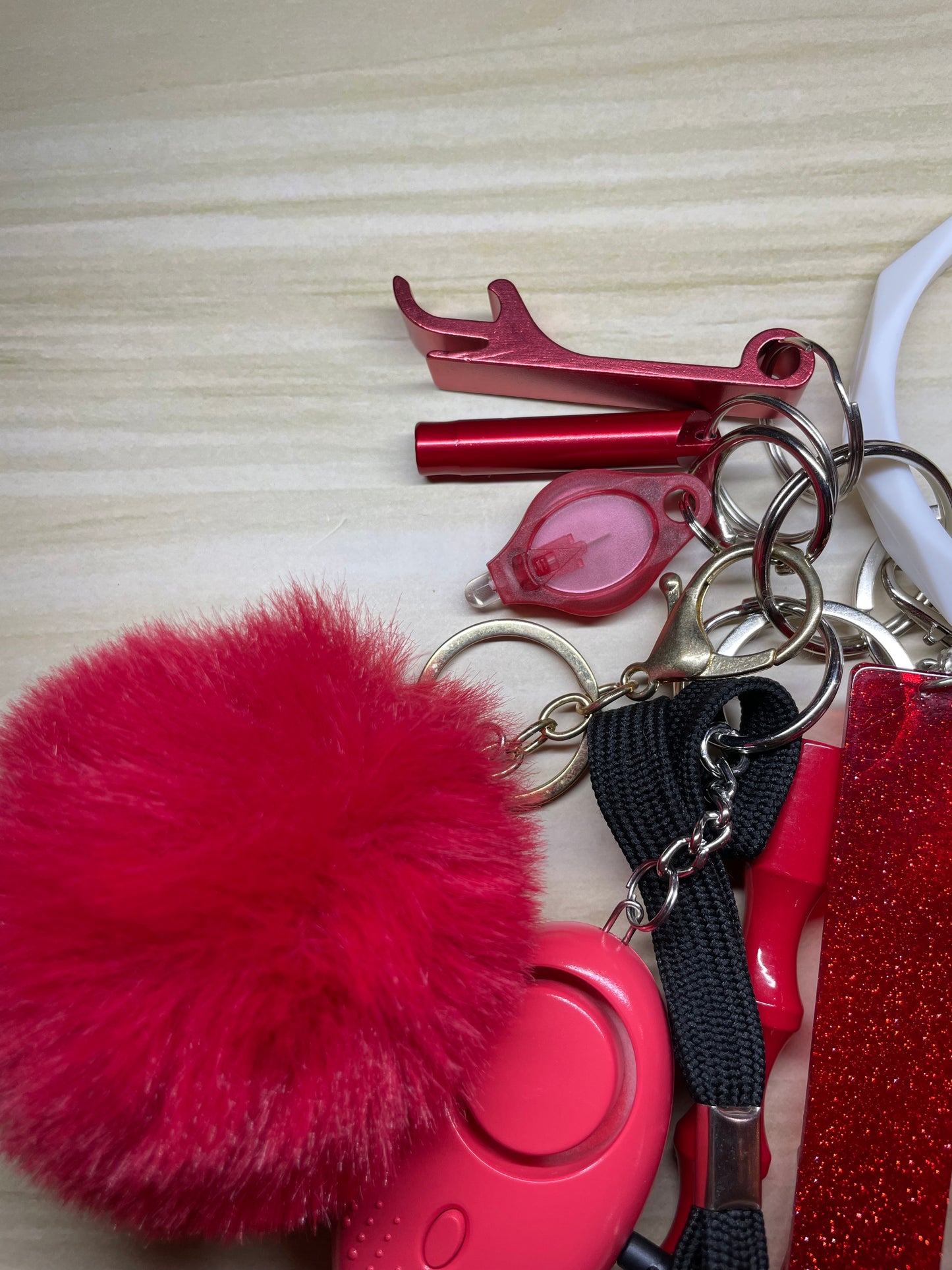 Keychain - Red