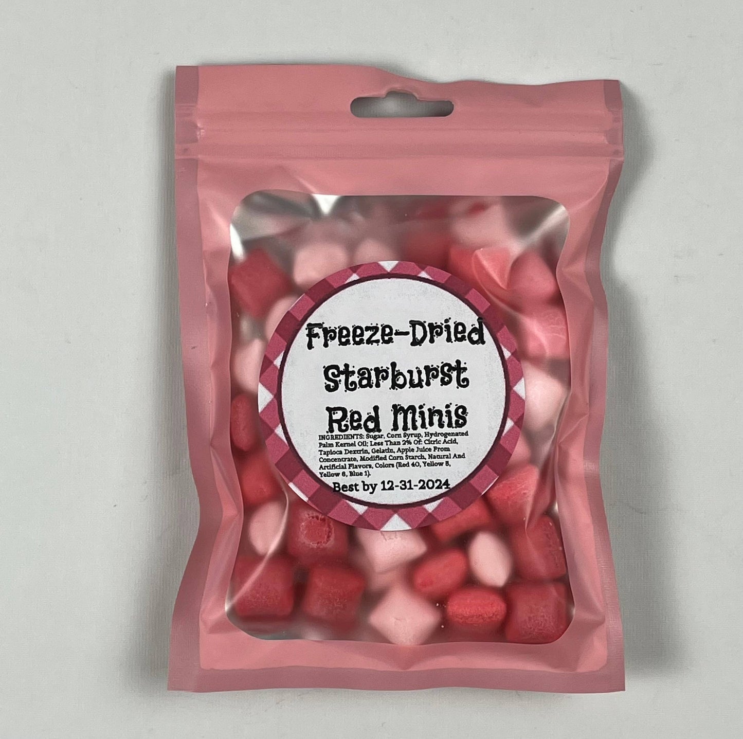 Freeze dried candy starburst small bags
