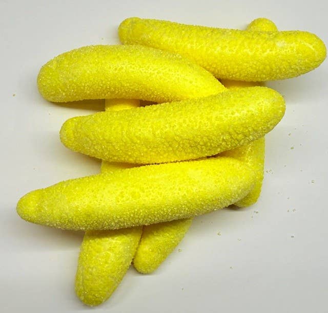 Freeze Dried Gummy Bananas