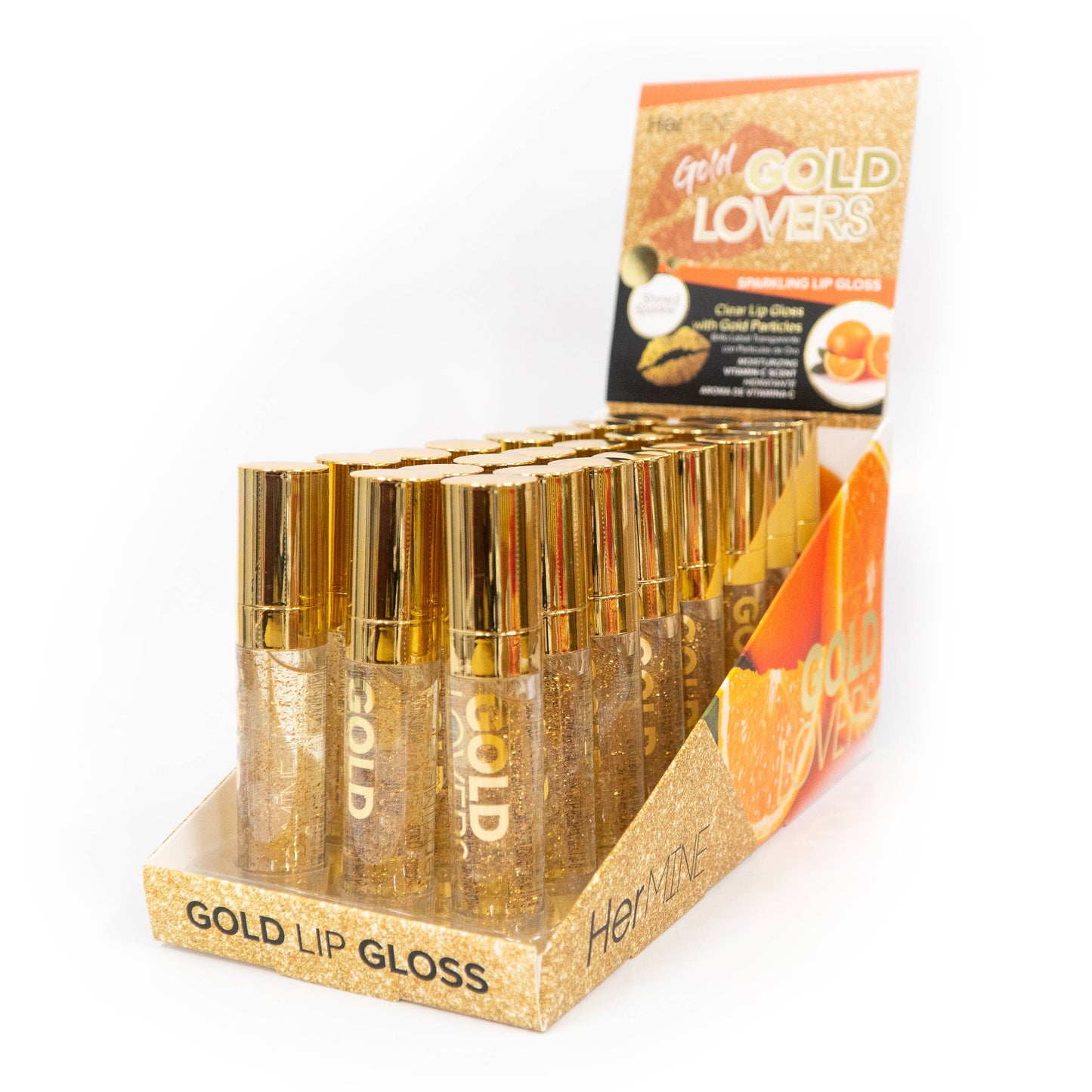 Hermine Gold Lovers Clear Lip Gloss