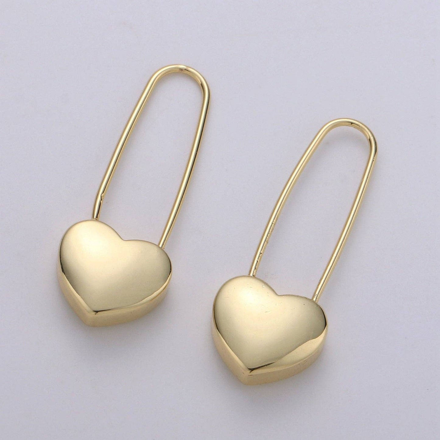 Heart Dangle Earrings