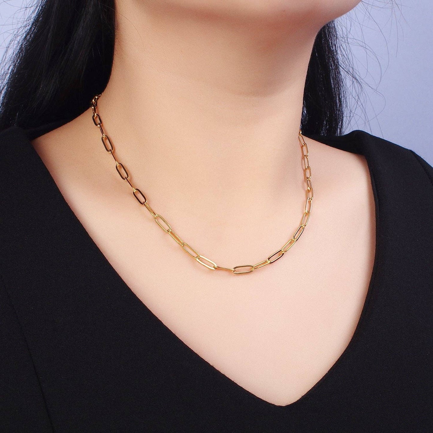 Paperclip Chain Necklace