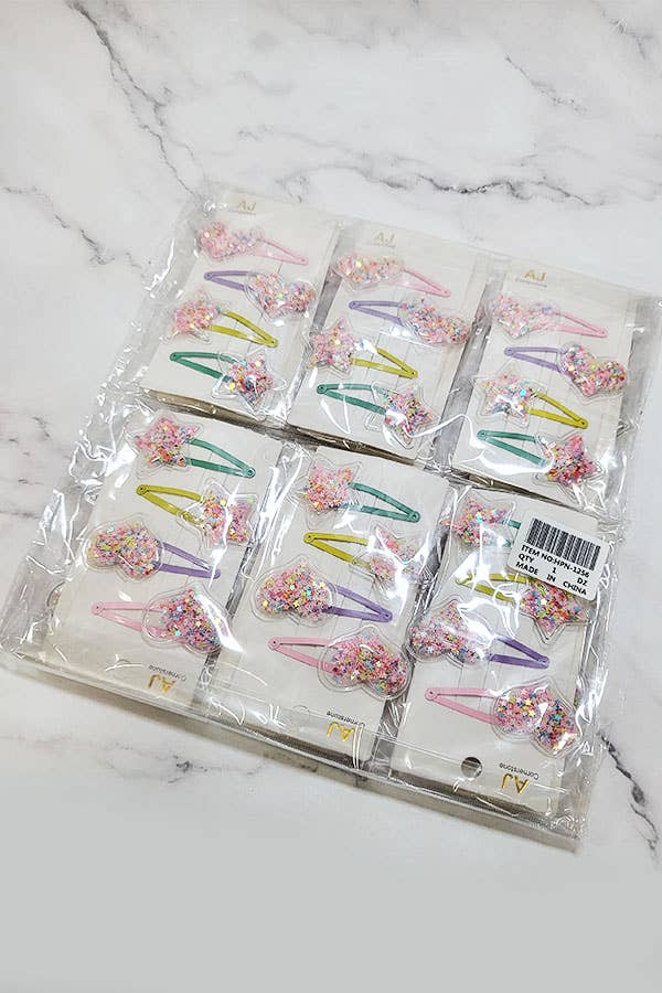 Snap Hair Pin Set