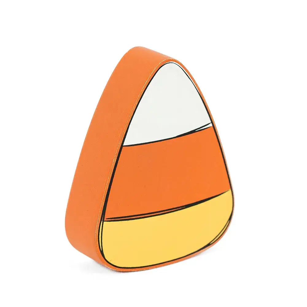 Candy Corn Chunky Wood