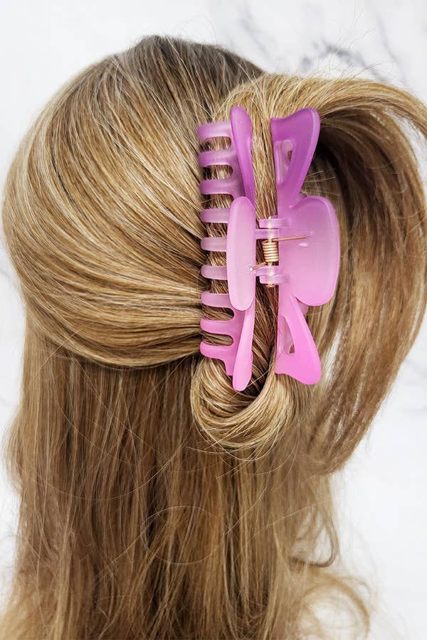 Translucent Hair Claw Clip