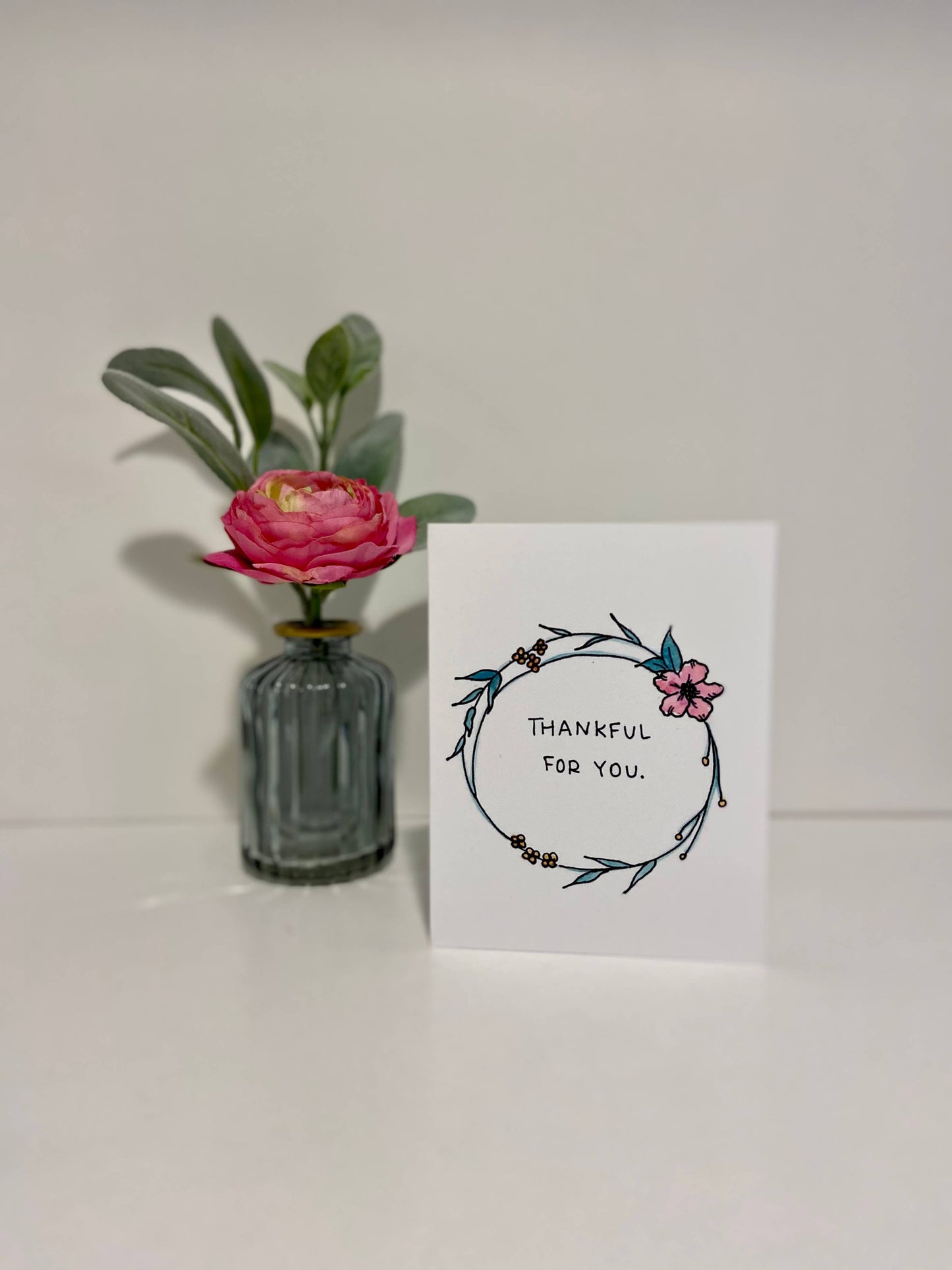 Thank You "Floral" Card