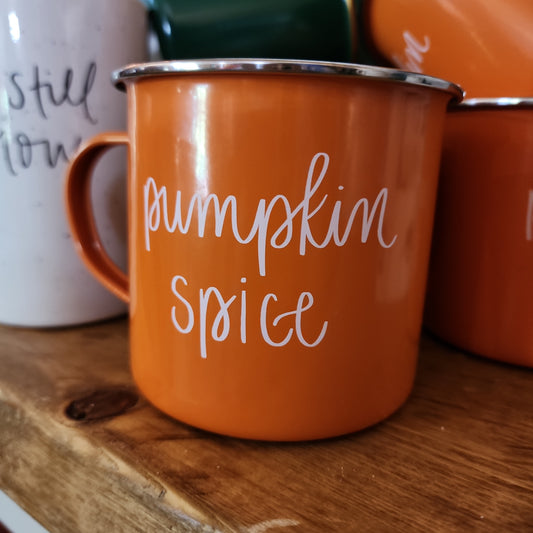 Pumpkin Spice - campfire mug