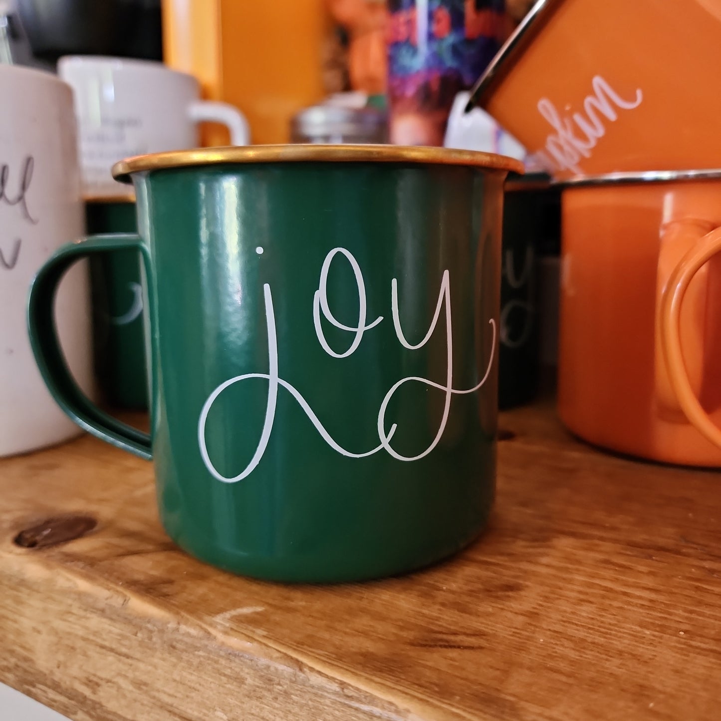 Joy - campfire mug