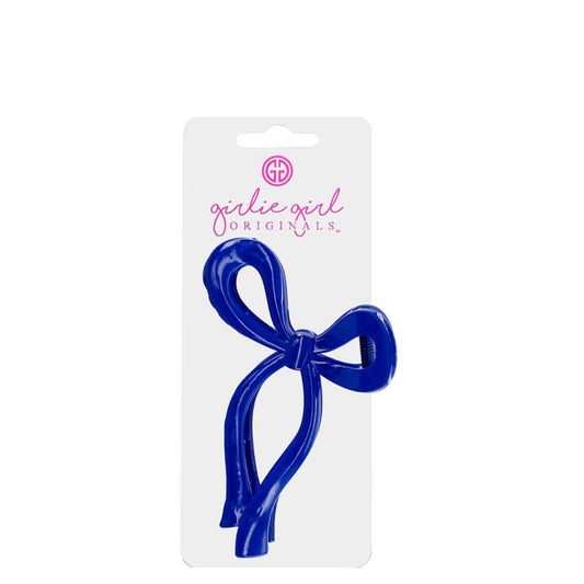 Bow Clips Plastic Royal