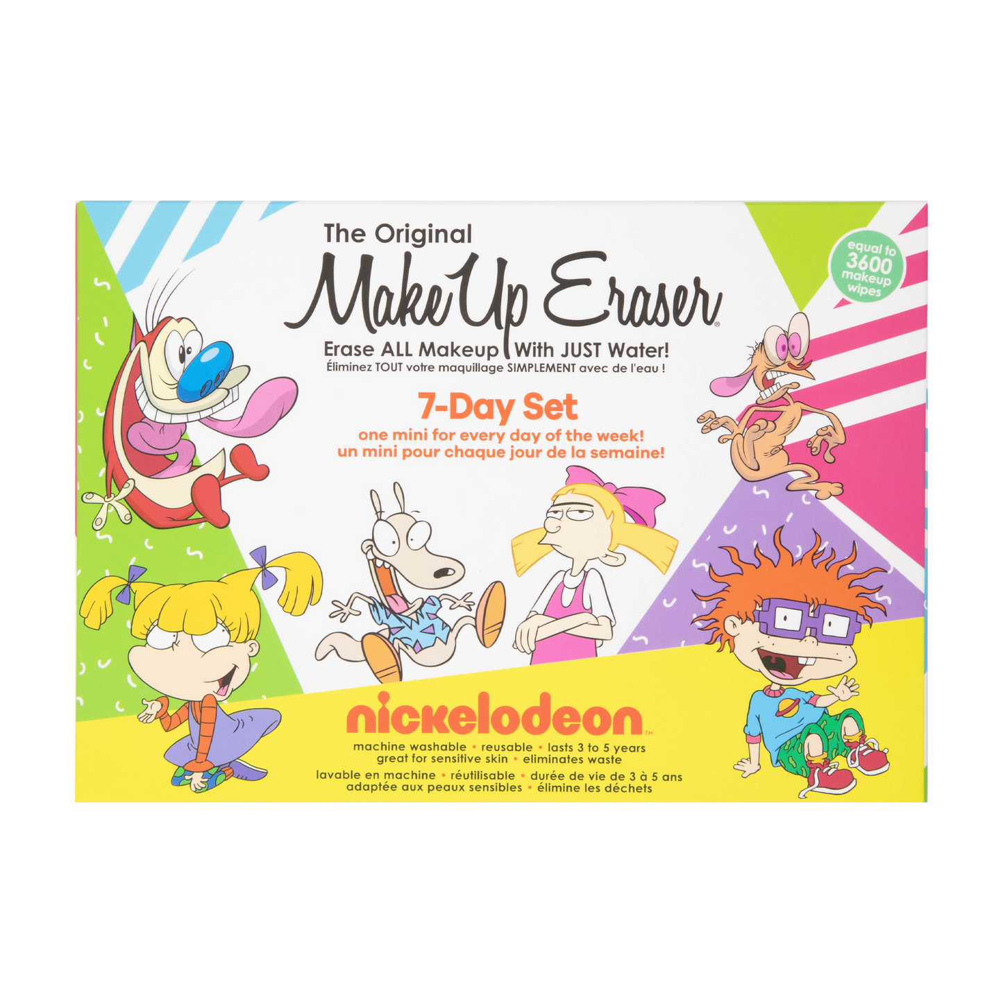 90s Nickelodeon 7-Day Set | MakeUp Eraser