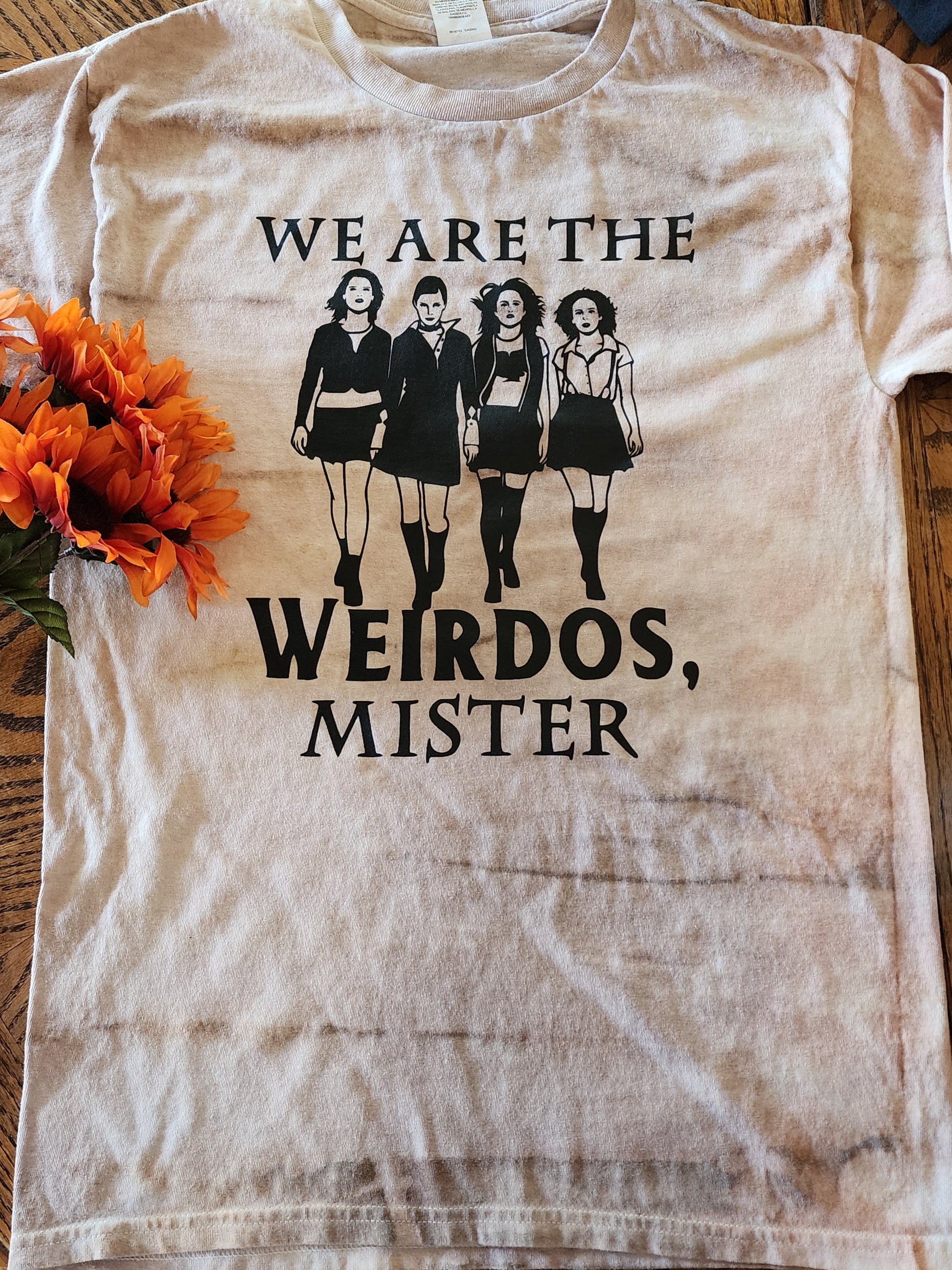 We are the weirdos mister. Tee is brown 