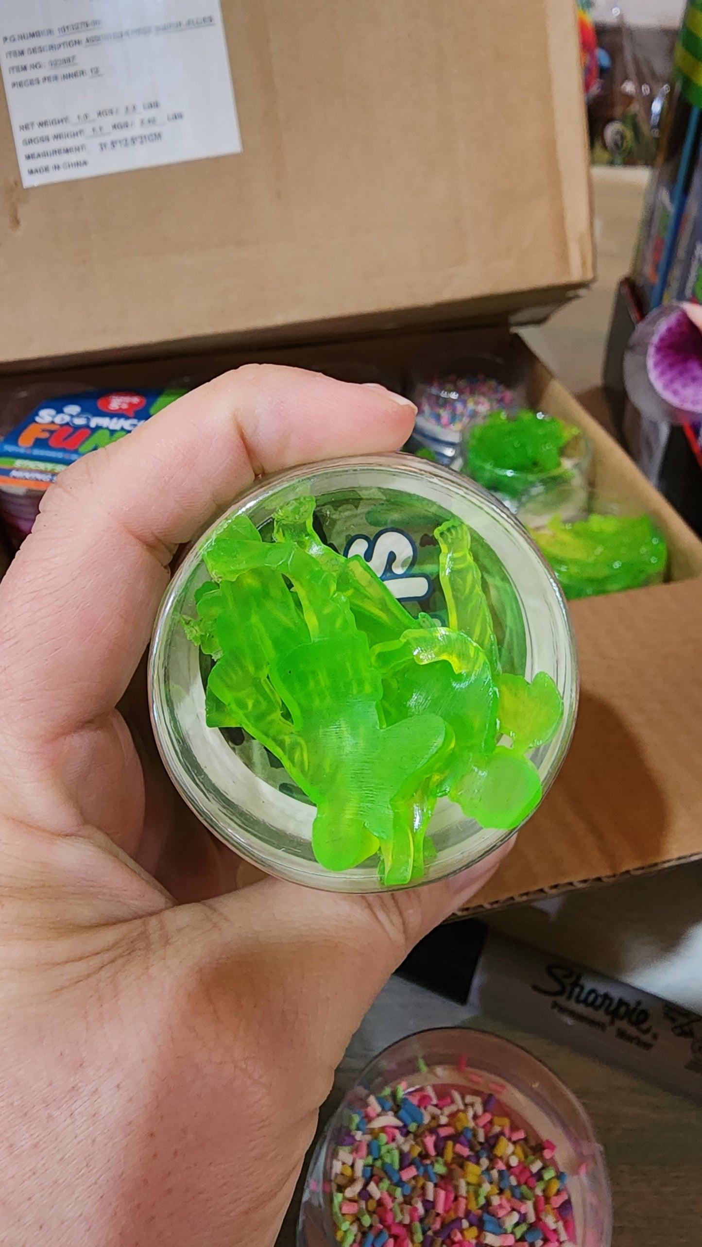 SLIME WITH MIX-INS 12 PIECES PER DISPLAY