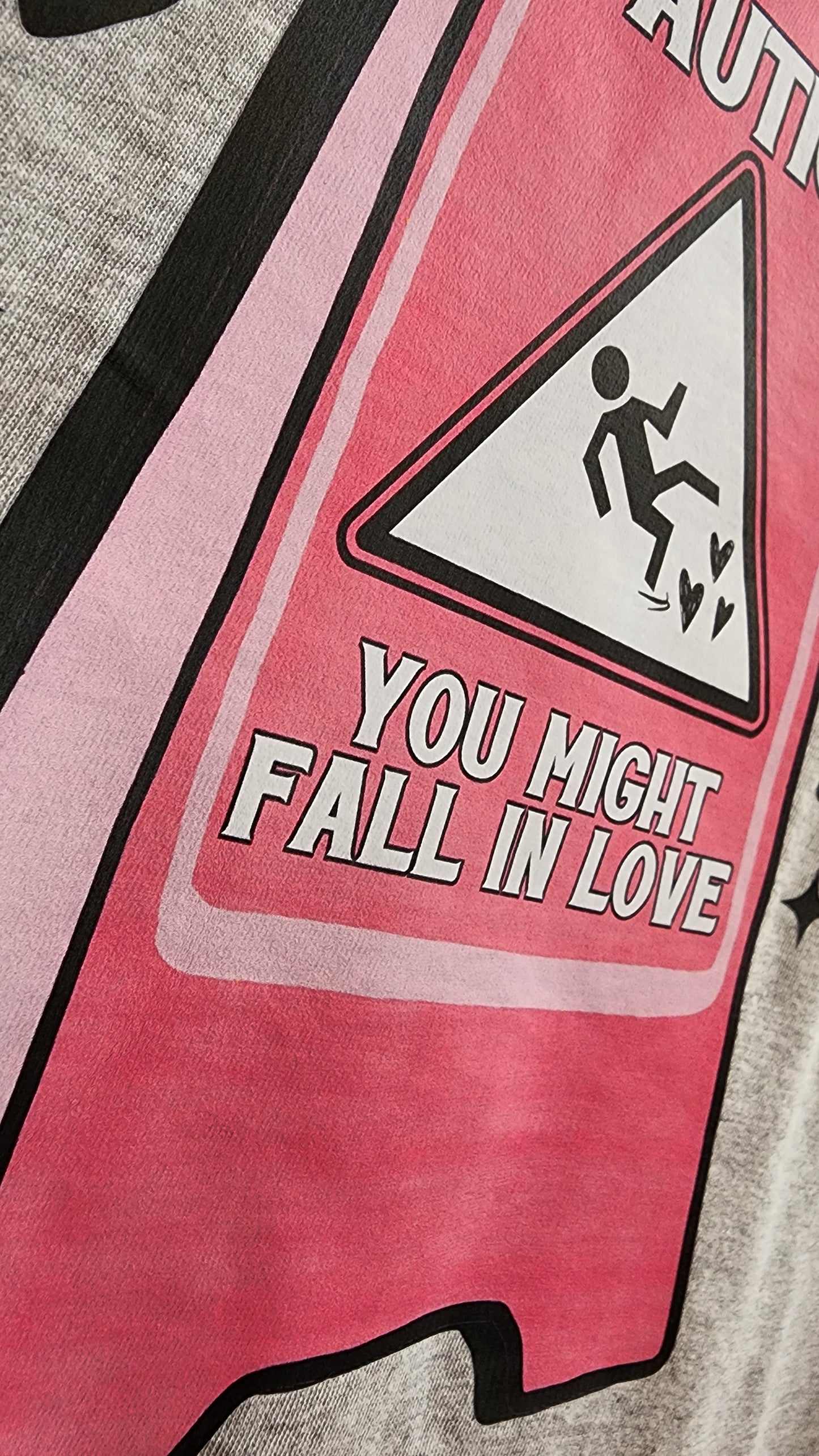 Caution You Might Fall In Love kids tee