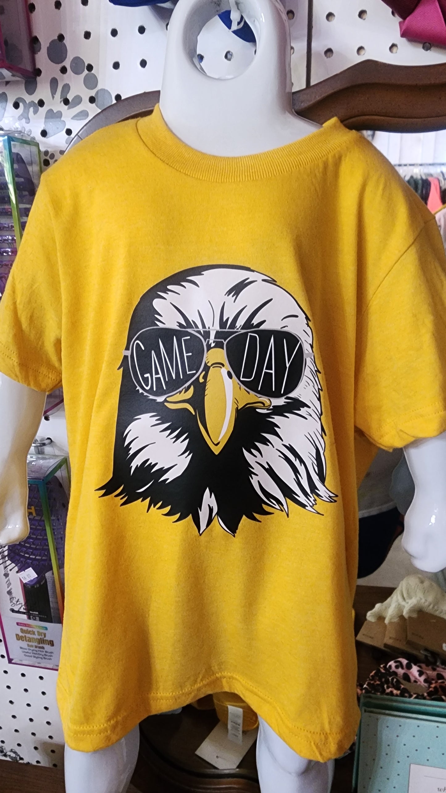 Game Day Eagle Team Spirit Tee For KIDS