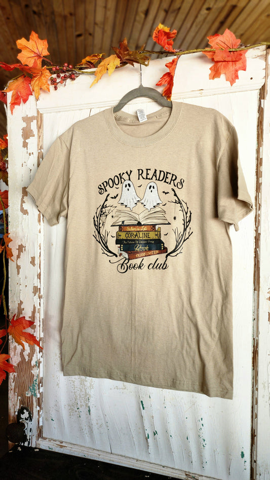 Spooky Readers Book Club Tee