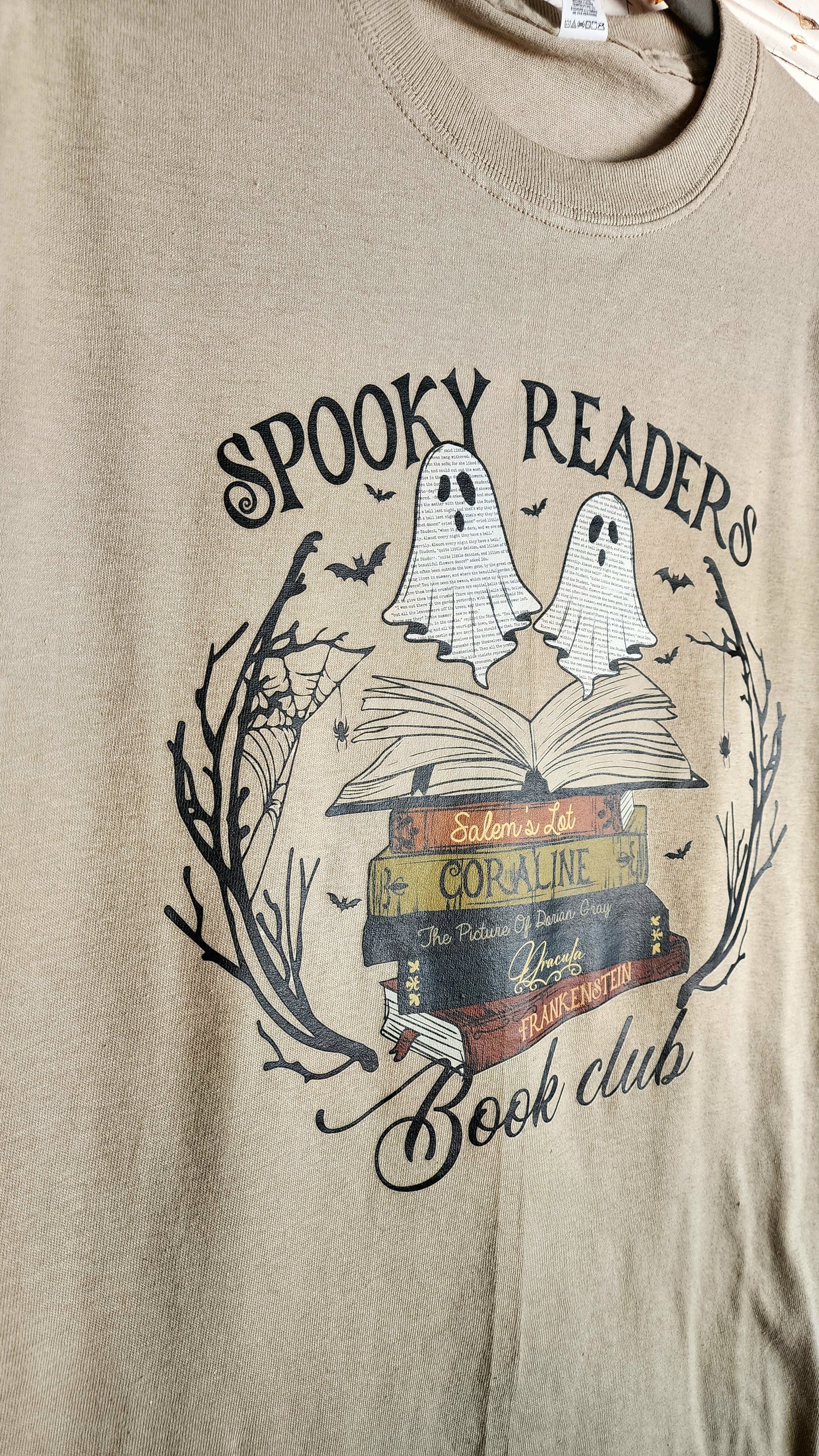 Spooky Readers Book Club Tee