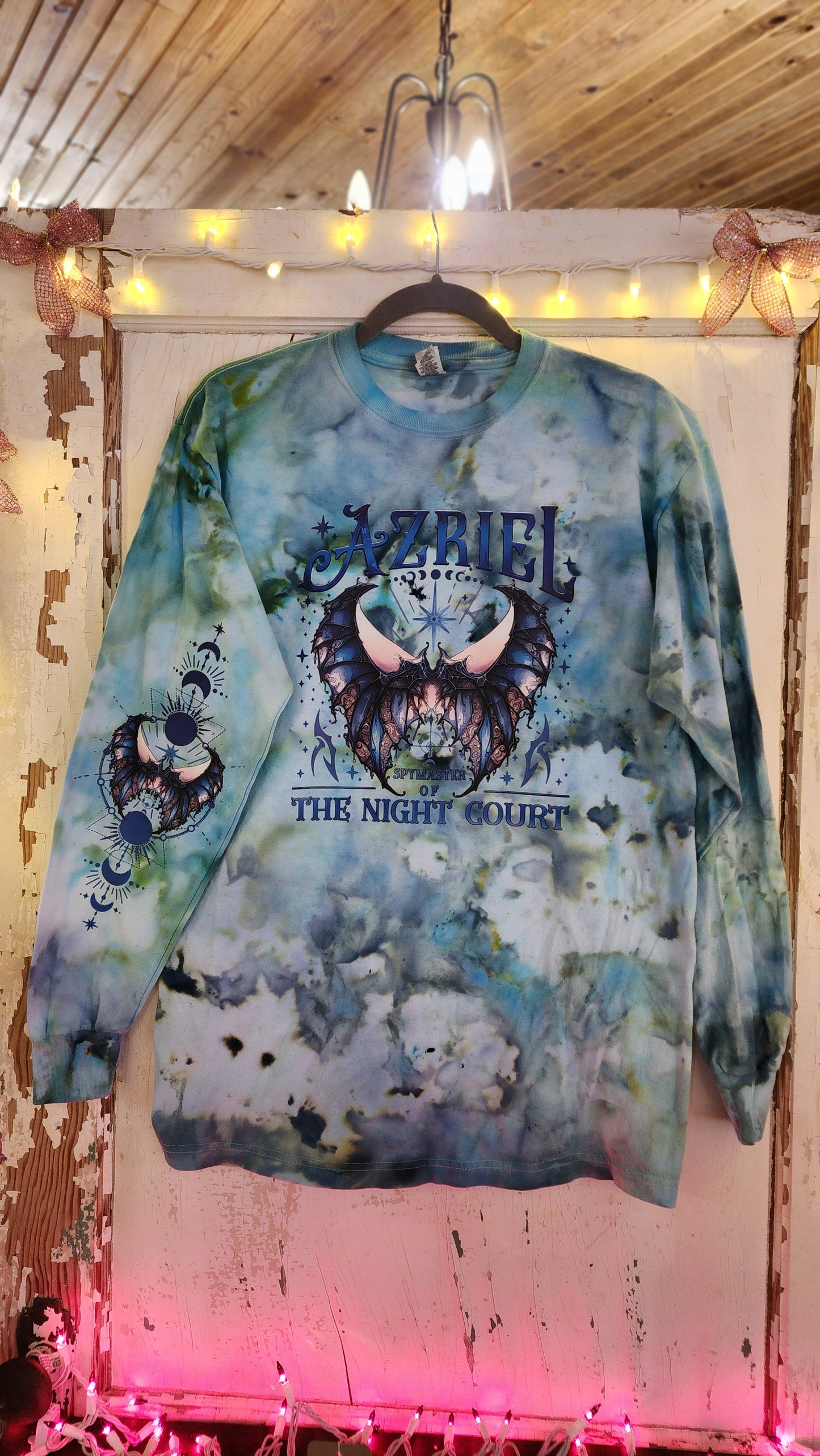 Azriel Long Sleeve Tie Dye Tee