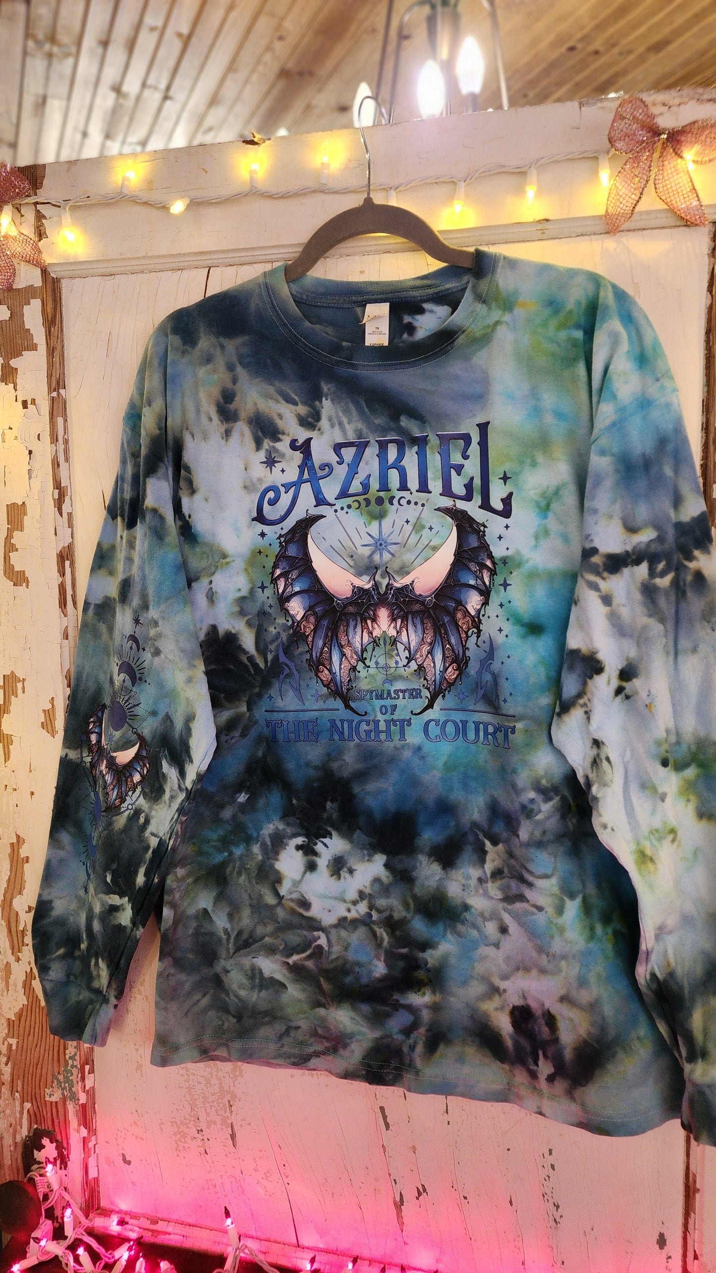 Azriel Long Sleeve Tie Dye Tee