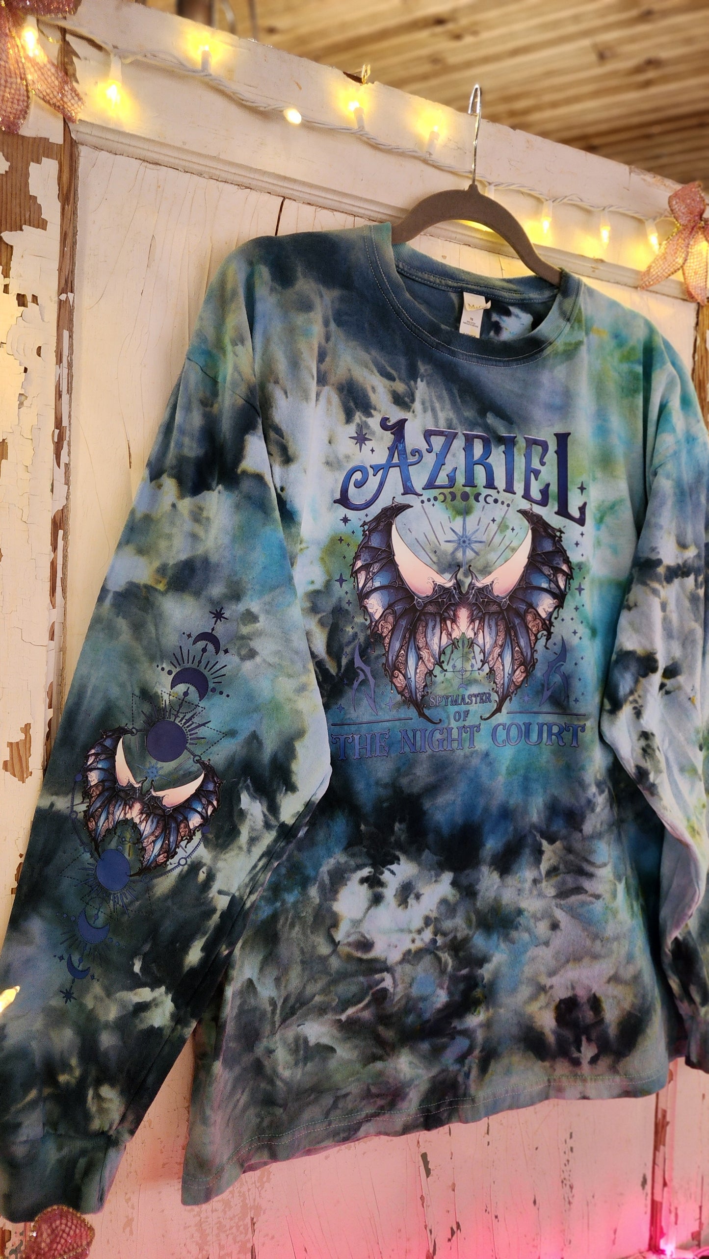 Azriel Long Sleeve Tie Dye Tee