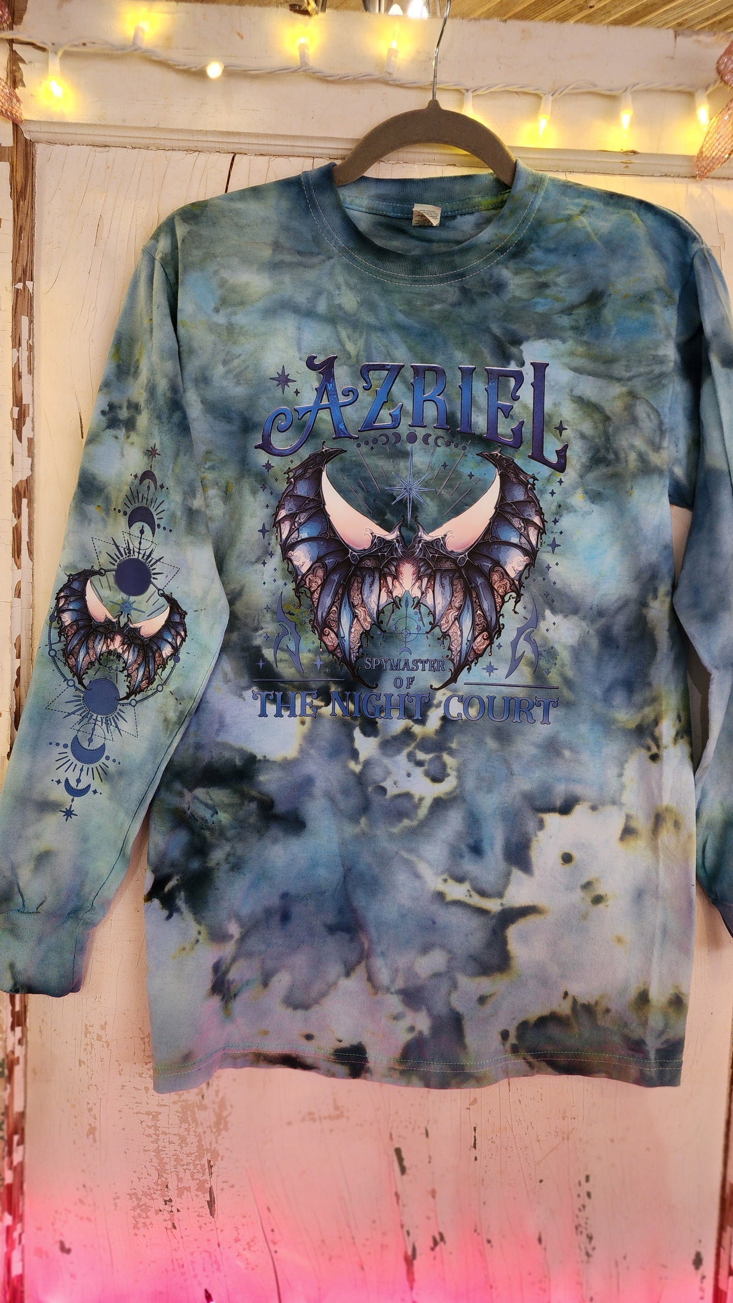 Azriel Long Sleeve Tie Dye Tee